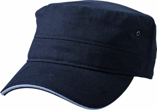 Myrtle Beach Cap Military Sandwich, black/dark-grey, one Size, MB6555 bldg