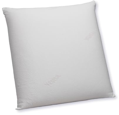 DODO | Oreiller Végétal à Mémoire de Forme 60x60 | Maintien des Cervicales | Taie déhoussable et Lavable à 40°c