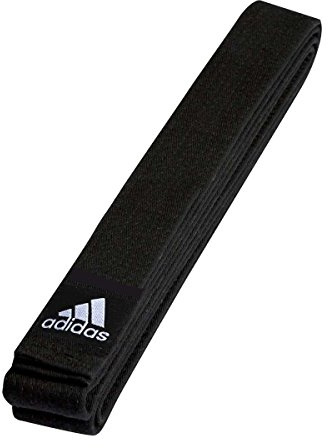 Adidas Gürtel Elite schwarz Judo Karate Kampfsport (260 cm)