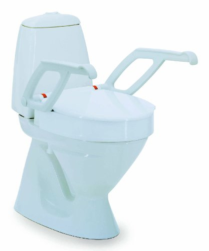 Invacare Aquatec 90000 Toilettensitzerhöhung weiß Höhe 6 cm
