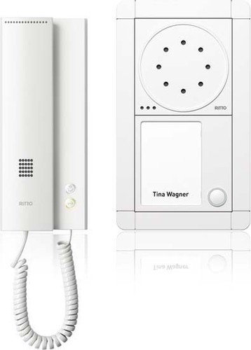 Ritto 1891170 Portier Audio Paket 1WE weiß/weiß