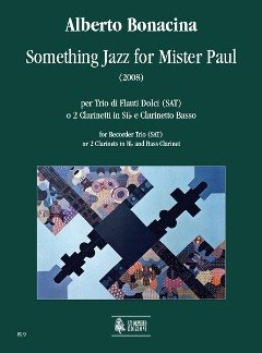 Something Jazz for Mister Paul. Blockflöte, Klarinette
