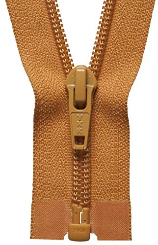 YKK Coilreißverschluss Nr. 848 gold 51cm Länge