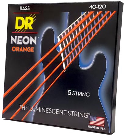 DR Strings NOB5-40 HI-DEF NEON Bassgitarrensaiten