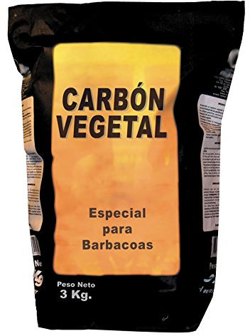 Buosha - Carbón para Barbacoa 10kg. Briquetas