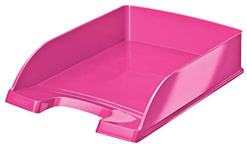 Leitz Briefkorb, A4, Pink, WOW-Serie, 52263023, 1 Stück