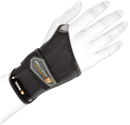 Shock Doctor Erwachsene Handgelenkschützer Handgelenkbandage mit 1 Strap