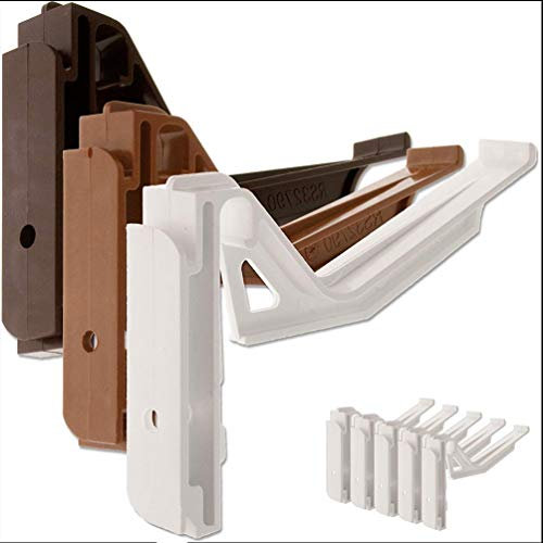 5 x White Wendland RS32790 Conservatory Gutter Brackets, Suitable for conservatories with a wendland roof and Marshal tufflex guttering System. Genuine Manufacturers Brackets - Twist-and-Lock Type.
