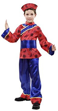 DISFRAZ CHINO TALLA 07-09 AÑOS