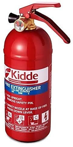 Kidde KS1KG Multi Purpose Fire Extinguisher, 1 kg ABC