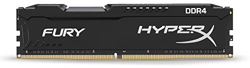 HyperX Fury HX421C14FB/8 - Memoria RAM, 8 GB 2133MHz DDR4 Non-ECC CL14 DIMM (Compatible con Skylake)