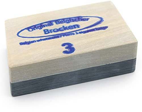 REMOS Pierre à Aiguiser Coticule Belge jaune - N° 3-22-27 cm²