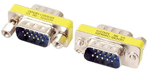 Adattatore metallico VGA m / m HD15 p (M) > HD15 p (M)