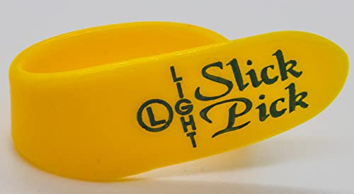 Fred Kelly Picks D2B-L-8 Delrin Slick Gitarrenplektrum, groß, 8 Stück