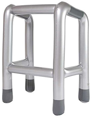 ootb Aufblasbare Gehhilfe, 90 cm, Senior, Unterstützung von Kindern bei der Entwicklung von Gleichgewichts- und Koordinationsfähigkeiten, Indoor, Gummi, Keine zusätzlichen Komponenten