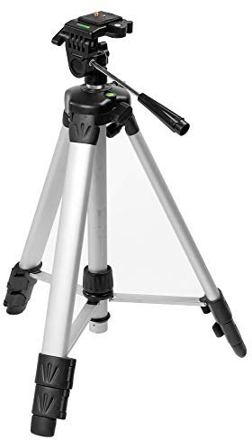 Stanley Fotostativ, Aluminium, drei Gleitfüße, Säule, 44cm bis 140cm, 1/4 Gewinde, Plateau neigbar, 1-77-201