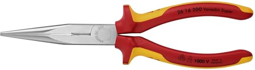 Long Nose Pliers w/Cut-1000V Insulated