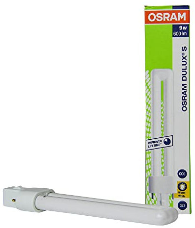 Osram Dulux S 9 W 830 Bianco Caldo 2P G23