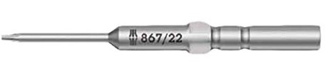 Wera 05134500001 IP Bit for TORX Plus Socket Screws 867/22-8 IPx60x2 3/8x3.0mm