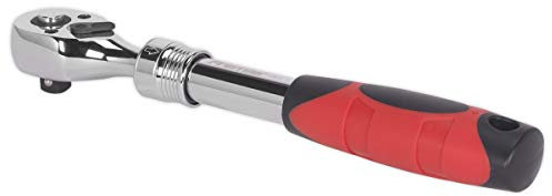 Sealey, AK6687, AK 6687 cricchetto 3/20:32 cm Sq Drive, estensibile