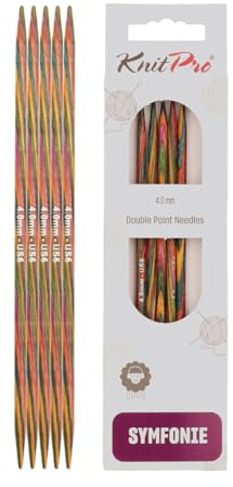 KnitPro Symfonie Double Pointed Needles 4 (10cm) | 4.00mm