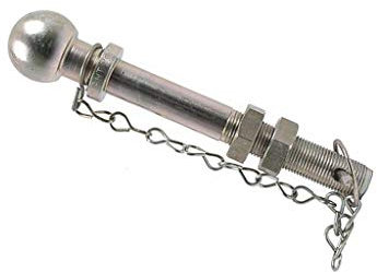 1 pulgadas de enganche de remolque de bola y pasador de 50 mm con cadenas y un pasador Lynch remolque acoplamiento