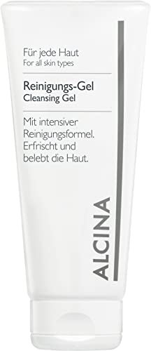 ALCINA Reinigungs-Gel - 1 x 150 ml - Jede Haut - Gesichtsreinigung für eine erfrischte und belebte Haut - Mit Zink und Aloe Vera