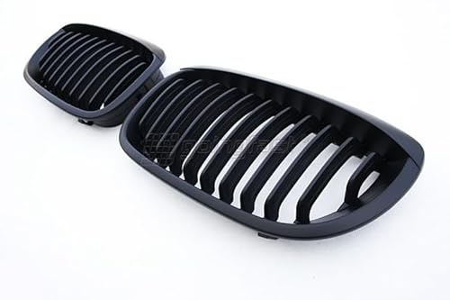 Calandre Sport Haricot Grille Noir Mat compatible avec BMW E46 Coupé Cabriolet 2002-2005