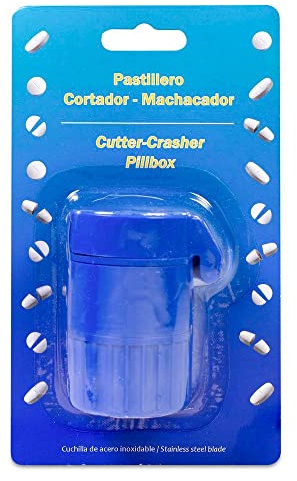 Pastillero cortador machacador 3 en 1