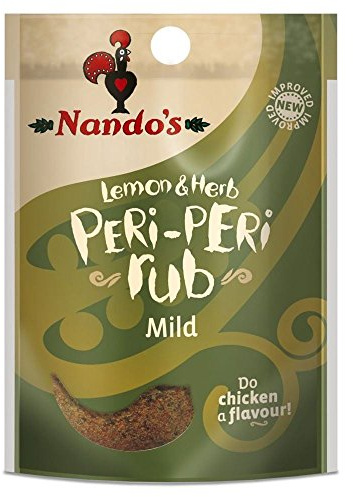 Nando's Limón Y Hierbas Peri Peri Frotan Leve (25g)