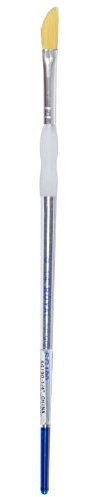 Royal & Lang Nickel Soft-Grip Dagger Striper Paintbrush, Gold Taklon, 1/4
