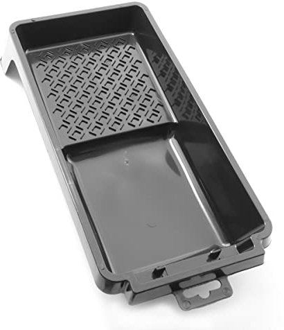 (PACK OF 5) 4 Professional Paint Roller Trays for Decorators or Home DIY (100mm)