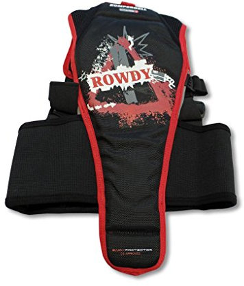 Komperdell Rowdy Rückenprotektor, Schwarz, 128