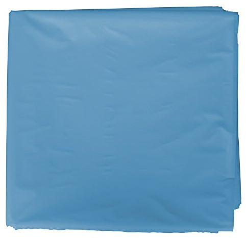 Fixo | Pack de 25 Bolsas Disfraz 56x70cm | Azul Claro | Bolsas para Disfraces Rápidos y Fáciles | Perfectas para Fiestas y Eventos Creativos | Perfecto para Crear Disfraces Carnaval y Otras Fiestas, Reciclable 100%, Agujero de Seguridad Antiahogo, Customizables
