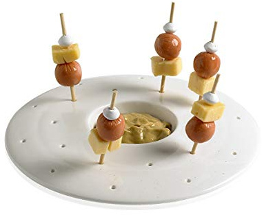 COSY TRENDY - 924740 - PLAT APERITIF 20 TROUS 20.5XH2.2CM RICA