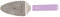 Mercer Culinary Millennia 5 x 3-Inch Stainless Steel Pie Server/Spatula with Purple Handle