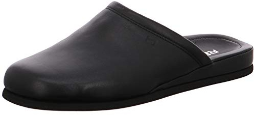 Rohde Varberg Herren Pantoffeln Hausschuhe Schuhe 6600 90 schwarz, Schuhgröße:43 EU