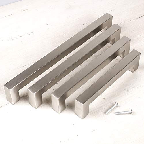 Stahlia Möbelgriff Stangengriff Edelstahl gebürstet BA 128 mm