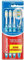 COLGATE Cepillo de dientes Extra Clean medio, limpia alcanzando hasta los dientes posteriores Pack 2+2, Multicolor (CP21509)