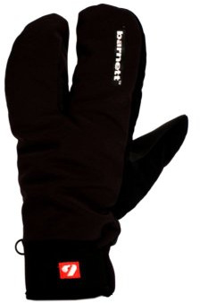 BARNETT NBG-09 Softshell Handschuhe für Langlauf und Wintersport, 3 Finger (L)