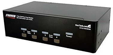 StarTech SV431DD2DUA 4 Port Dual DVI USB KVM Switch