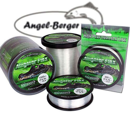 Angel Berger Alligator Flex Ghost Angelschnur Verschiedene Stärken und Längen