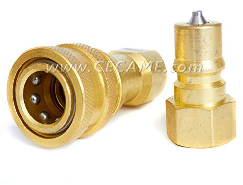 DT 1/4 Quick Disconnect Coupler Valve for Carpet Cleaning Wand Truckmount QD