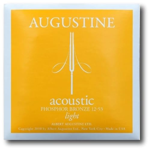 Augustine Akustik-Gitarren Saiten - Acoustic Phosphor Bronze - Satz - Light .012 - .053