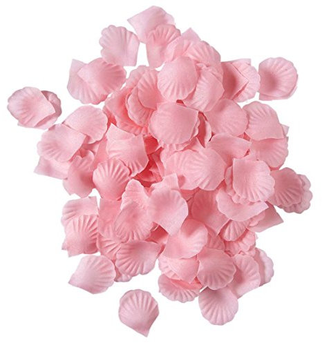 NET TOYS Flores Decorativas pétalos de Rosa Boda Flor decoración Adorno esparcir Mesa