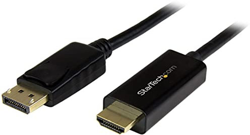 StarTech.com 2m DisplayPort to HDMI Cable - 4K 30 Hz - DP to HDMI Monitor Cable