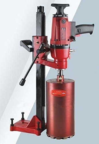 GOWE 6.6'' 166mm Dual-Purpose Core Drill Machine for Wet Drilling Concrete | Complex of Hand held and Desktop Machine | 2.3hp 14kg