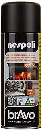 Nespoli Bomboletta Spray Aerosol Alte Temperature Nero 400ml