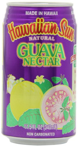 Hawaiian Sun Nectar, Guava, 11.5 Fl Oz (Pack of 24)