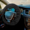 Disklok One Size Fits All Soft Stretch Fit Car Steering Wheel Protection Cover - Black